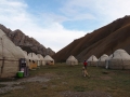Jurtcamp mit Juri