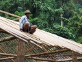 Laos Hausbau