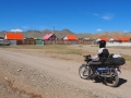 Mongolei bunte Dächer