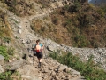 Manaslu-Trek Pfad