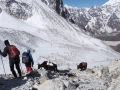 Larke-Pass Abstieg