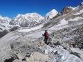 Larke-Pass Abstieg
