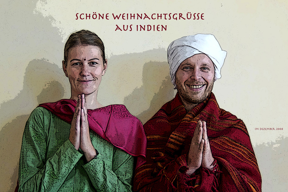 Weihnachtsgrüße aus Indien