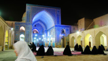 In einer Moshee in Yazd, Iran (c) emmenreiter.de