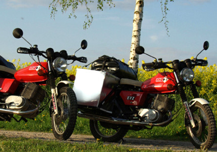 MZ ETZ 250 nach dem Umbau