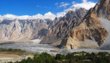 Berge bei Passu (Hunza)